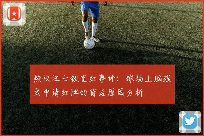 热议汪士钦直红事件：球场上脑残式申请红牌的背后原因分析